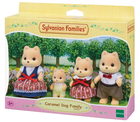 Sylvanian Families, rodzina psów karmelowych, zestaw figurek, 5459