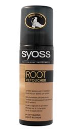 Syoss, Root Retoucher, Jasny Blond, spray maskujący odrosty, 120 ml