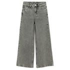 Szare spodnie jeansowe wide leg Cool Club