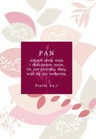 Szaron, kartka okolicznościowa, Pan jedynie skałą