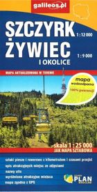 Szczyrk, Żywiec i okolice. Mapa wodoodporna 1:25 000