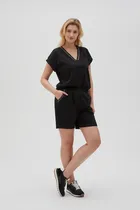 Szorty damskie, czarne, Moodo