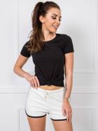 Szorty damskie, ecru, Nie Znasz Mnie