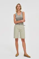 Szorty damskie, khaki, Moodo