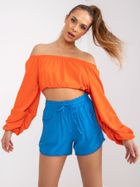 Szorty damskie, niebieskie, Fresh Made