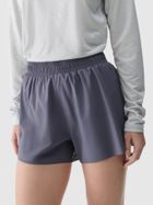 Szorty damskie, szare, 4F