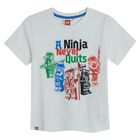 T-shirt chłopięcy, biały, LEGO Ninjago