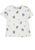 T-shirt chłopięcy, biały, Tom Tailor