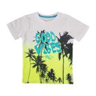 T-shirt chłopięcy, biały, Tom Tailor