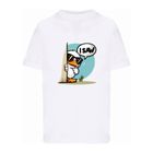 T-shirt chłopięcy, biały, Tup Tup