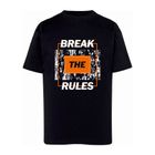 T-shirt chłopięcy, czarny, Tup Tup