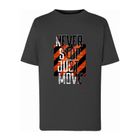 T-shirt chłopięcy, grafitowy, Tup Tup