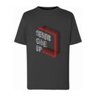 T-shirt chłopięcy, grafitowy, Tup Tup