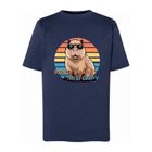 T-shirt chłopięcy, granatowy, Tup Tup