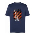 T-shirt chłopięcy, granatowy, Tup Tup