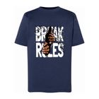 T-shirt chłopięcy, granatowy, Tup Tup