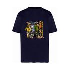 T-shirt chłopięcy, granatowy, Tup Tup