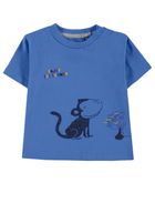 T-shirt chłopięcy, niebieski, Tom Tailor