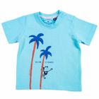 T-shirt chłopięcy, niebieski, Tom Tailor