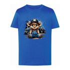 T-shirt chłopięcy, niebieski, Tup Tup