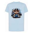 T-shirt chłopięcy, niebieski, Tup Tup