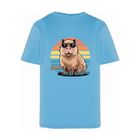 T-shirt chłopięcy, niebieski, Tup Tup