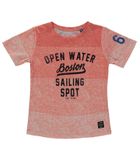 T-shirt chłopięcy, pomarańczowy, Tom Tailor