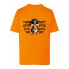 T-shirt chłopięcy, pomarańczowy, Tup Tup