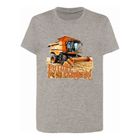 T-shirt chłopięcy, szary, Tup Tup