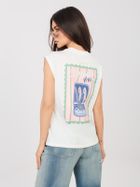 T-shirt damski, biały, Sublevel