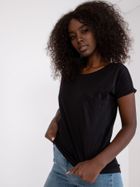 T-shirt damski, czarny, Mayflies