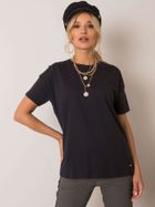 T-shirt damski, czarny, Nie Znasz Mnie