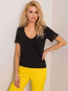 T-shirt damski, czarny, Nie Znasz Mnie