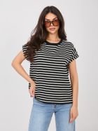 T-shirt damski, czarny, Sublevel