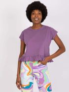 T-shirt damski, fioletowy, Mayflies