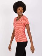 T-shirt damski, pomarańczowy, Factory Price