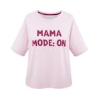 T-shirt damski, różowy, Eevi