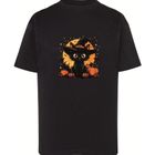 T-shirt dziecięcy, czarny, Tup Tup