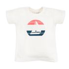 T-shirt dziecięcy, ecru, Pinokio