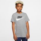 T-shirt dziecięcy, szary, Nike B NSW Tee DPTL Basic Futura