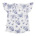 T-shirt dziewczęcy, biały, Eevi