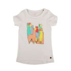 T-shirt dziewczęcy, biały, Tom Tailor