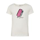 T-shirt dziewczęcy, biały, Tom Tailor