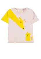 T-shirt dziewczęcy, jasnoróżowy, Tom Tailor