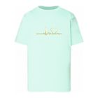 T-shirt dziewczęcy, miętowy, Tup Tup