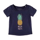 T-shirt dziewczęcy, niebieski, Tom Tailor