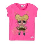 T-shirt dziewczęcy, różowy, L.O.L. Surprise