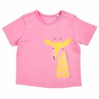 T-shirt dziewczęcy, różowy, Tom Tailor