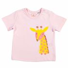 T-shirt dziewczęcy, różowy, Tom Tailor