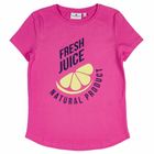 T-shirt dziewczęcy, różowy, Tom Tailor
